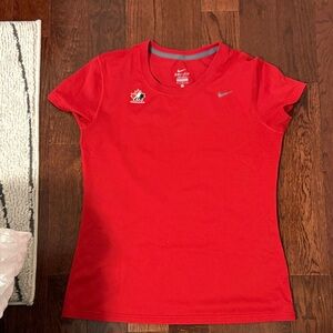 Nike Women's Bright Red Short Sleeve Tee
